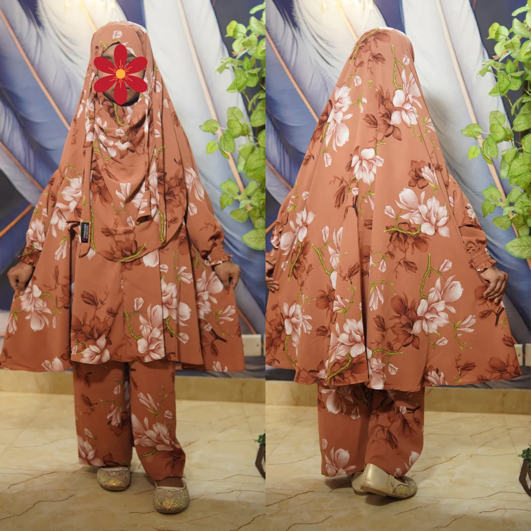 Kids Cherry Khimar Set KK100