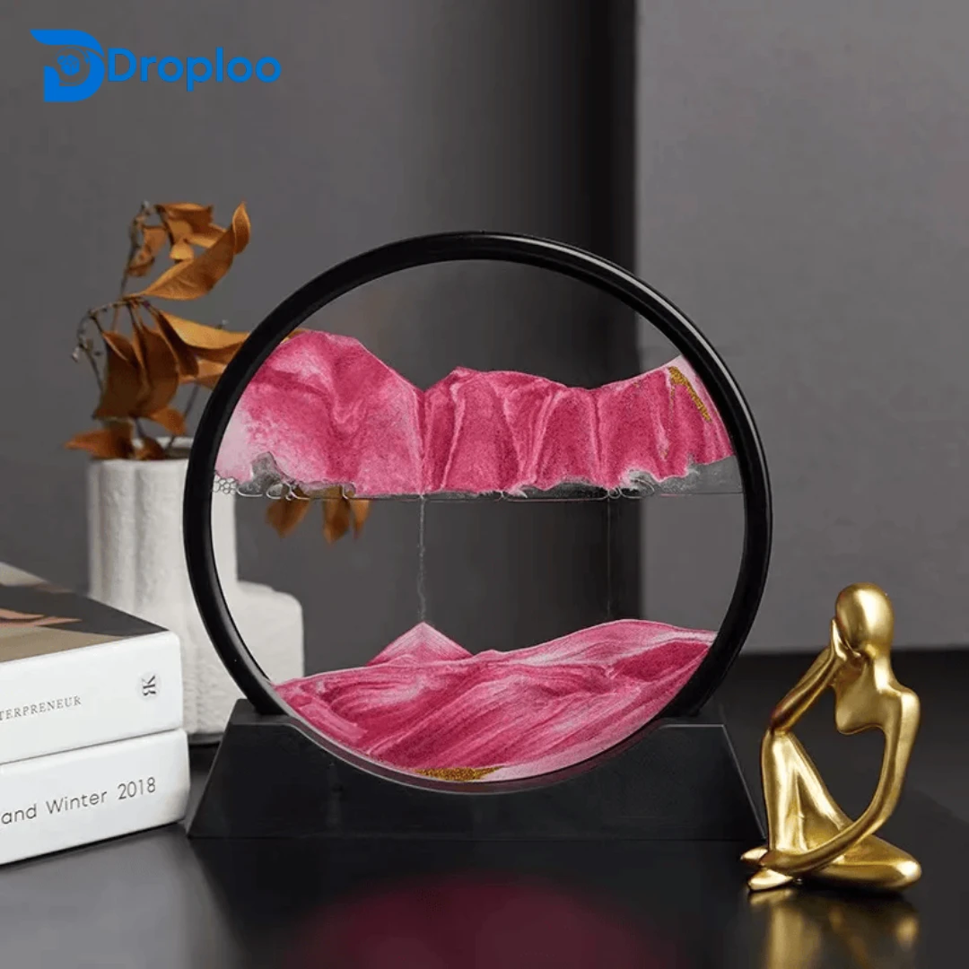 3D Hourglass Deep Sea Sandscape