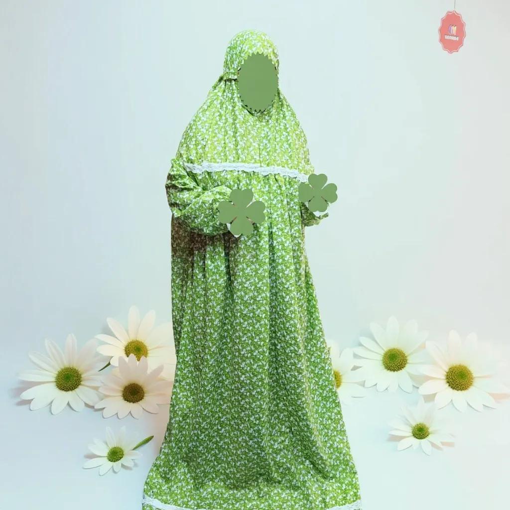Full Long Nikabi Salat Hijab CF102